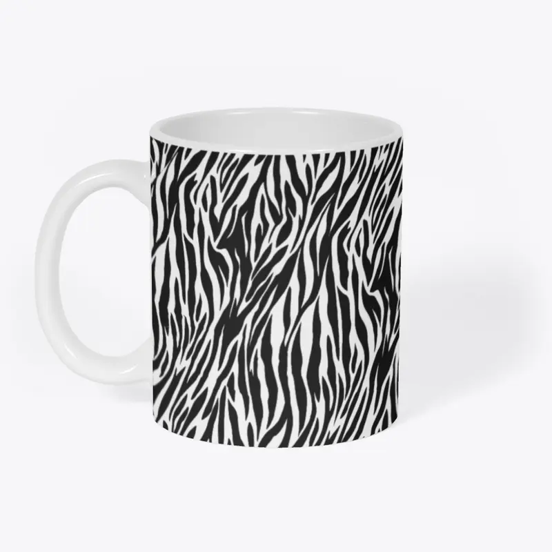 Zebra Print Mug